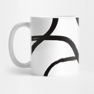 Marker line art minimal Mug